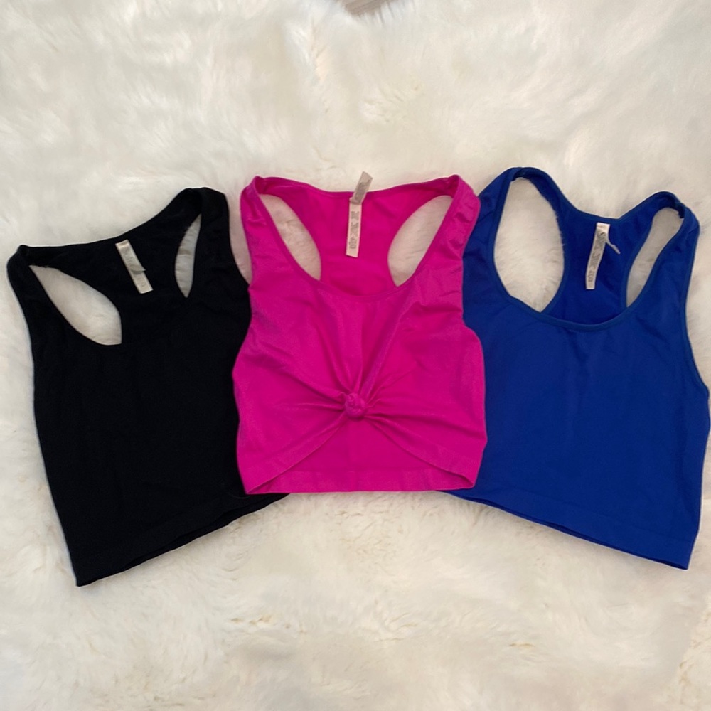 Bundle workout crop tops